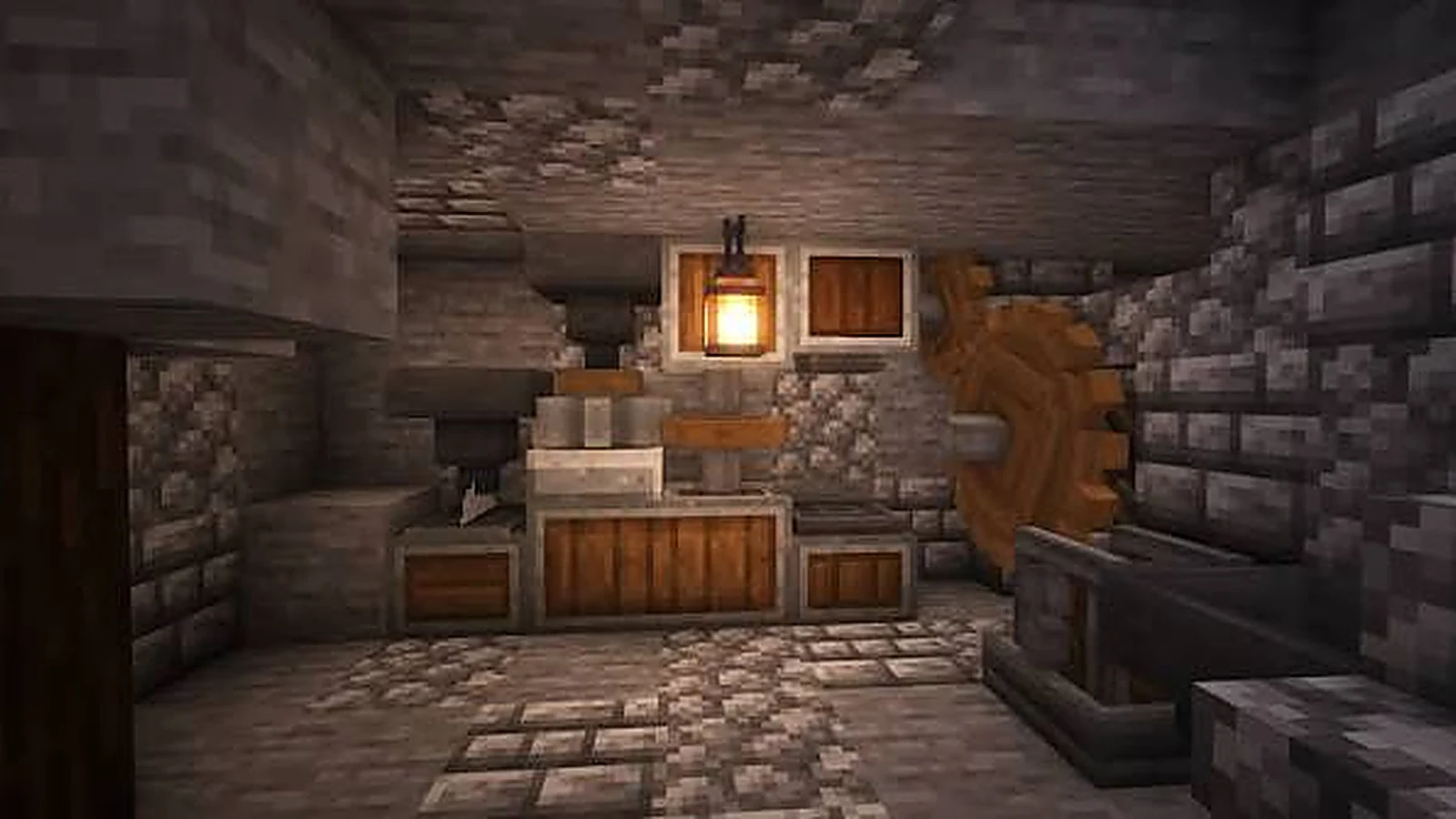 Create Mod Fabric step-by-step machinery scene