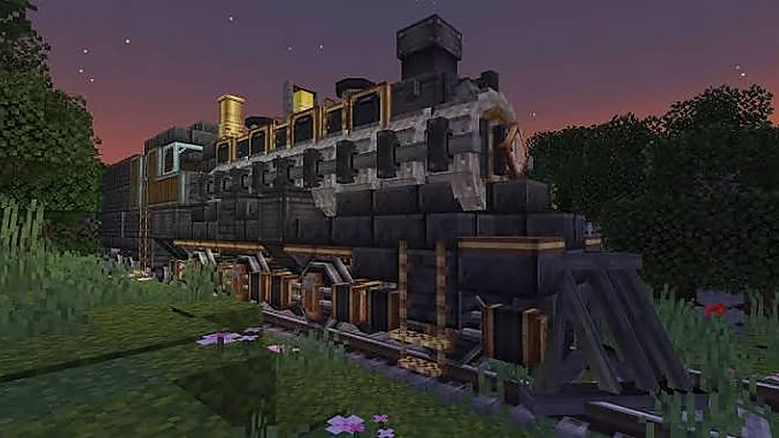 Create steam train build
